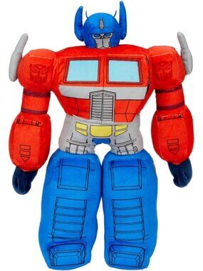 Super Soft Cozy Cuddle Pillow for Kids - Transformer Optimus Bedding Accessory